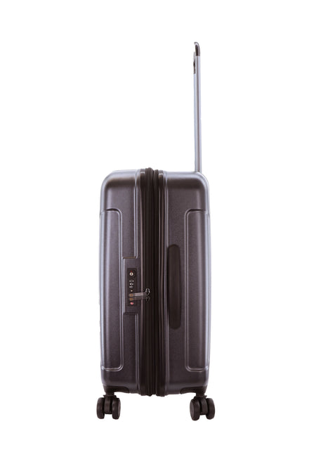 National Geographic Harde Koffer / Trolley / Reiskoffer - 67 cm (Medium) - Canyon - Metallic Mud