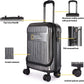 National Geographic Hard Case / Trolley / Travel Case - 55 cm (Small) - Transit - avec compartiment pour ordinateur portable - Noir