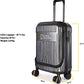 National Geographic Hard Case / Trolley / Travel Case - 55 cm (Small) - Transit - avec compartiment pour ordinateur portable - Noir