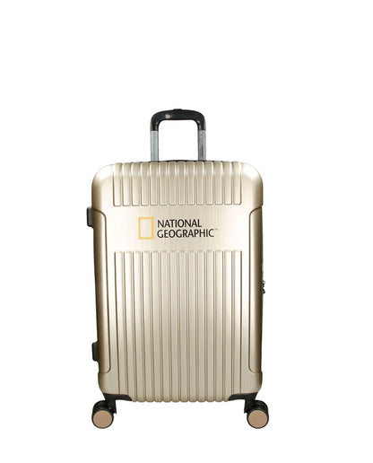 National Geographic Hard Case / Trolley / Travel Case - 67 cm (Moyen) - Transit - Champagne