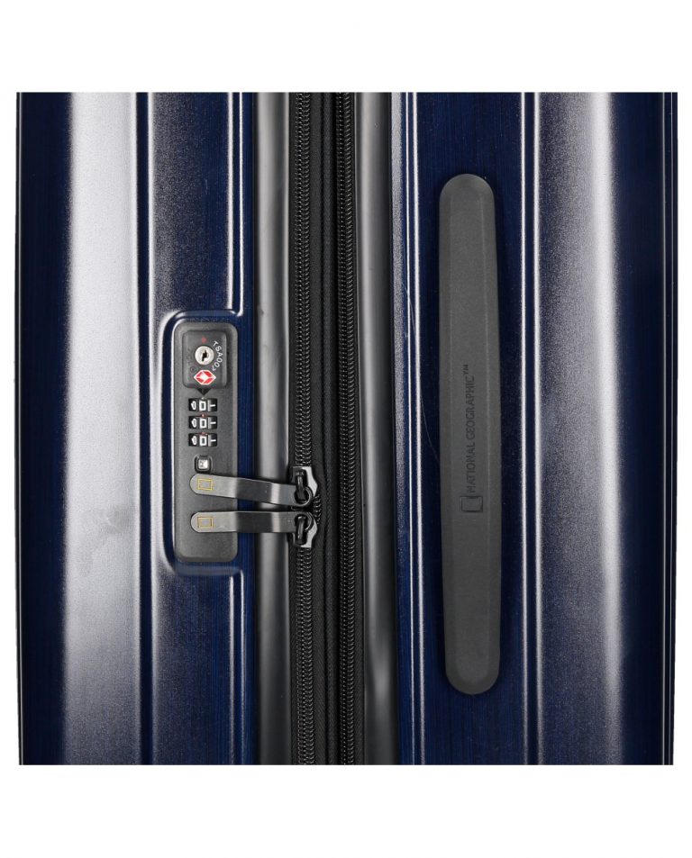 National Geographic Hard Case / Trolley / Travel Case - 67 cm (Moyen) - Transit - Bleu