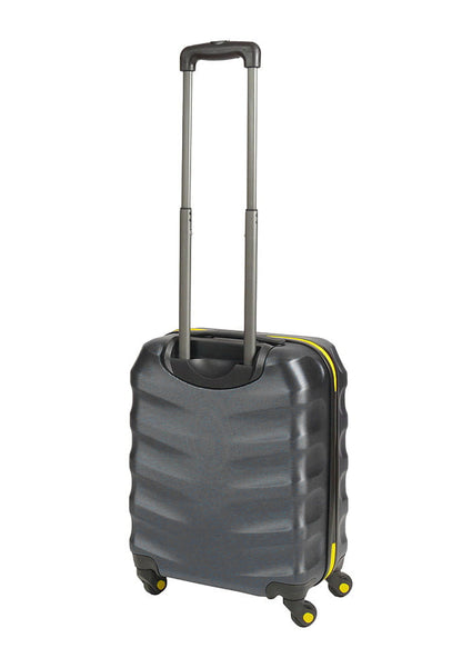Valise rigide pour bagage à main National Geographic / Trolley / Valise de voyage - 54 cm (Petite) - Arete - Noir
