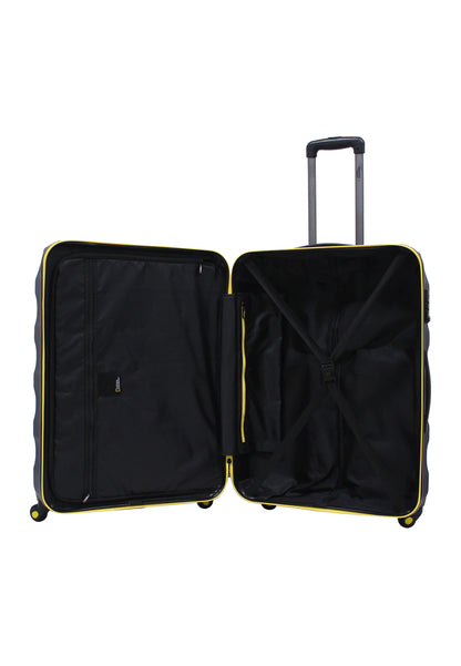 Valise rigide pour bagage à main National Geographic / Trolley / Valise de voyage - 54 cm (Petite) - Arete - Bleu marine