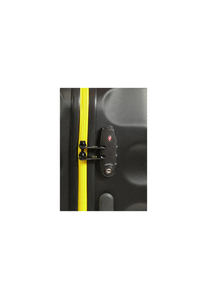 Valise rigide pour bagage à main National Geographic / Trolley / Valise de voyage - 54 cm (Petite) - Arete - Noir