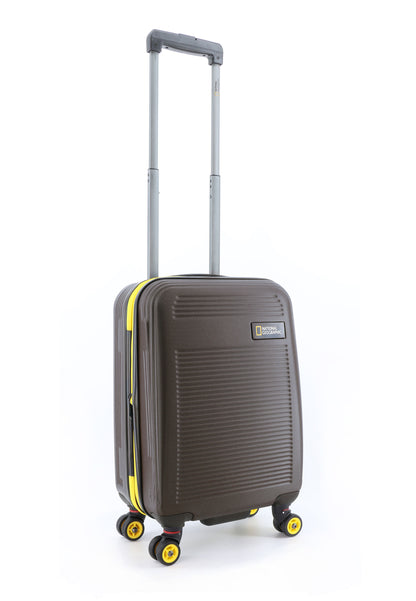 Valise rigide pour bagage à main National Geographic / Trolley / Valise de voyage - 54 cm (Petite) - Aérodrome - Kaki
