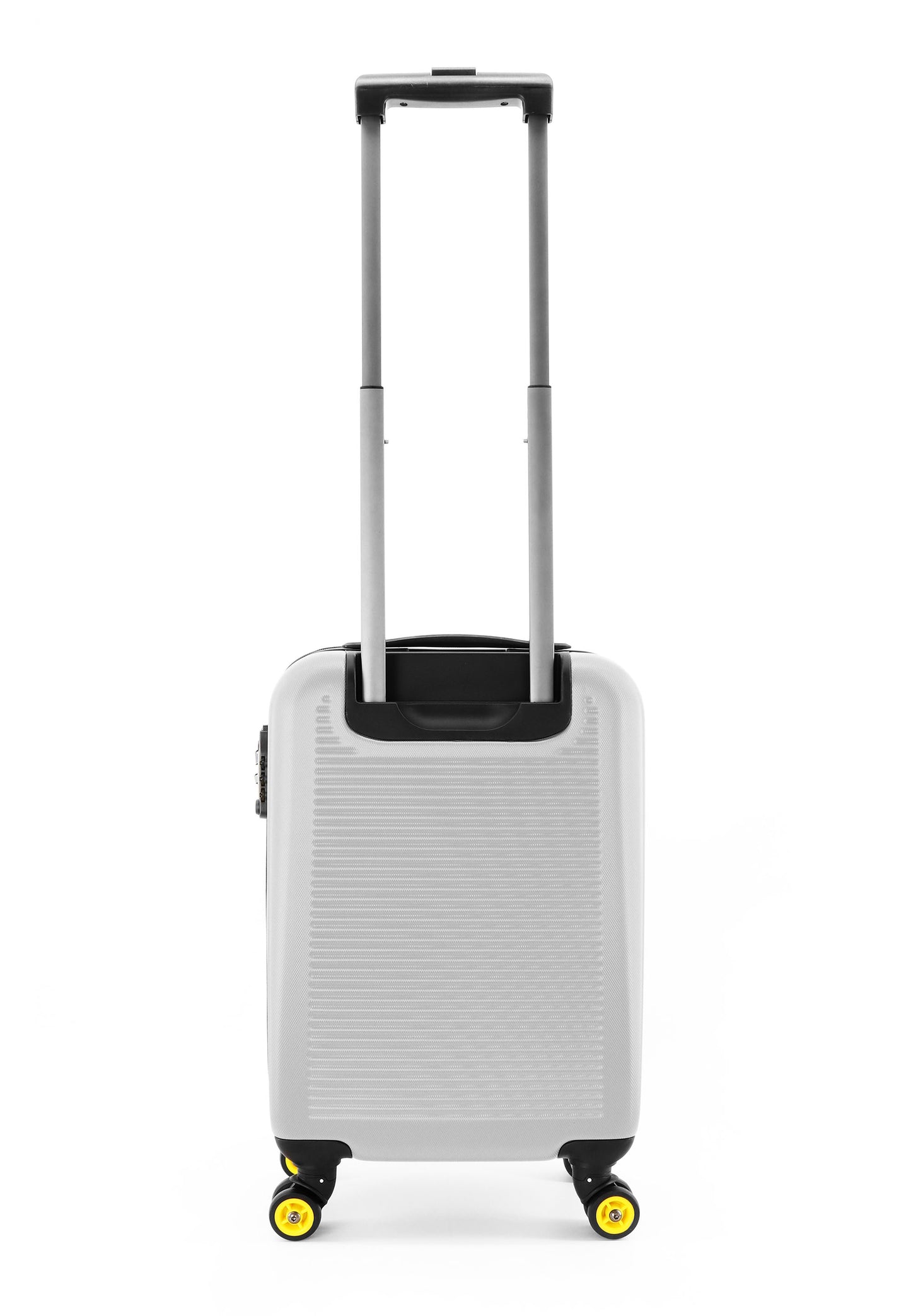 National Geographic Valise rigide / trolley / valise de voyage pour bagage à main - 54 cm (petit) - Aérodrome - Argent
