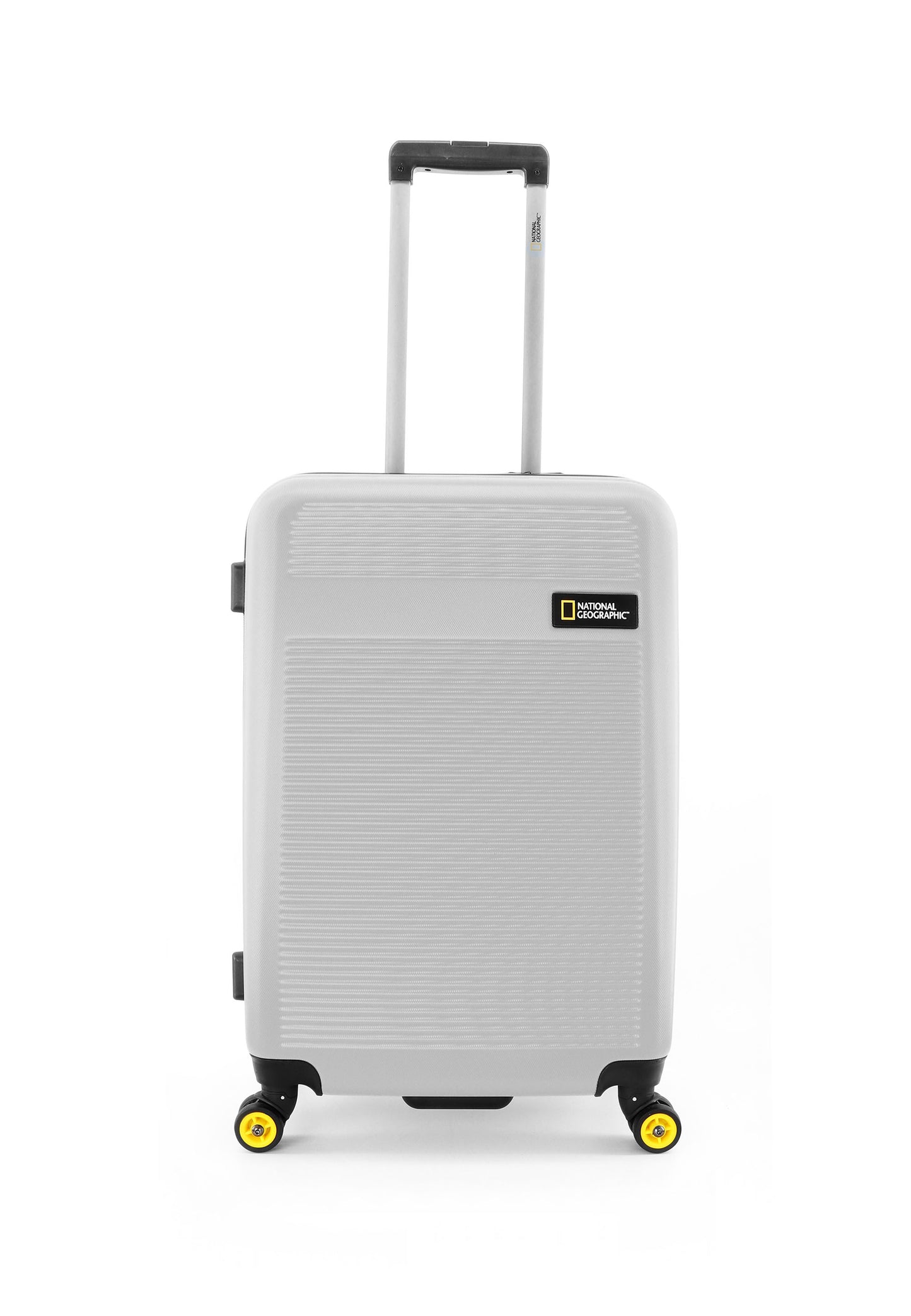 Ensemble de valises rigides National Geographic 3 pièces / ensemble de valises de voyage / ensemble de chariots - aérodrome - argent