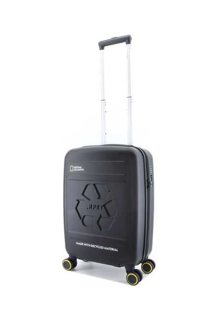 National Geographic Handbagage Harde Koffer / Trolley / Reiskoffer - 55 cm (Small) - Balance rPET - Zwart