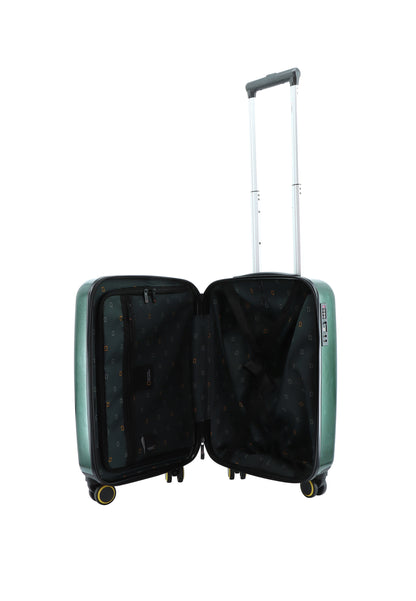 National Geographic Handbagage Harde Koffer / Trolley / Reiskoffer - 55 cm (Small) - Balance rPET - Donker Groen