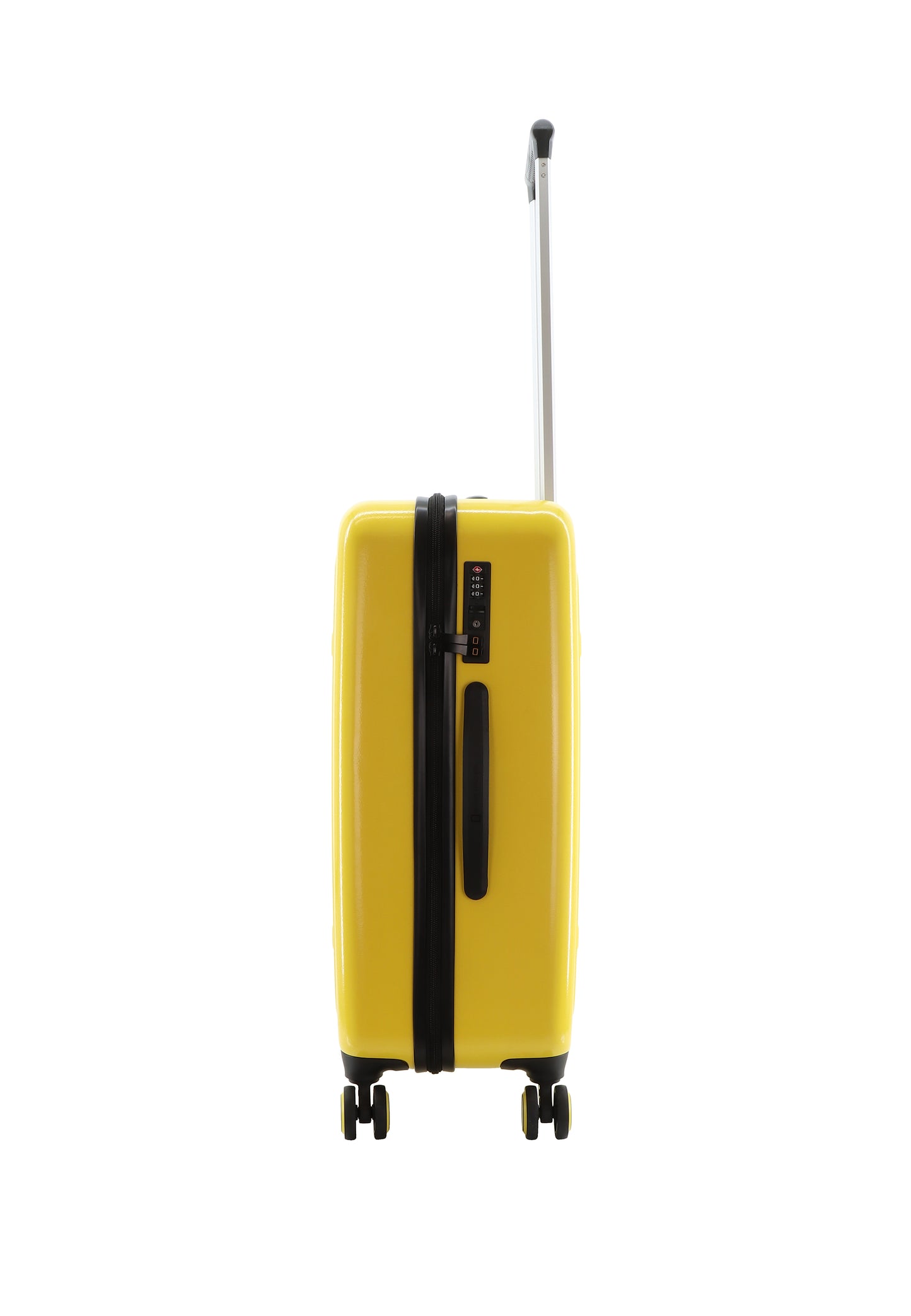 National Geographic Harde Koffer / Trolley / Reiskoffer - 67 cm (Medium) - Balance rPET - Geel