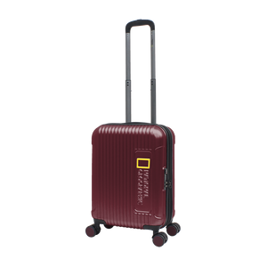 National Geographic Handbagage Harde Koffer / Trolley / Reiskoffer - 55 cm (Small) - Canyon - Burgundy