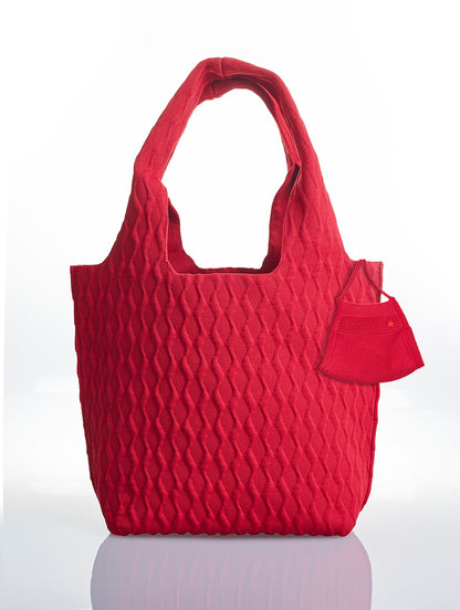 Sac à main/sac de courses Redstars Eco-Bag - Rouge lave