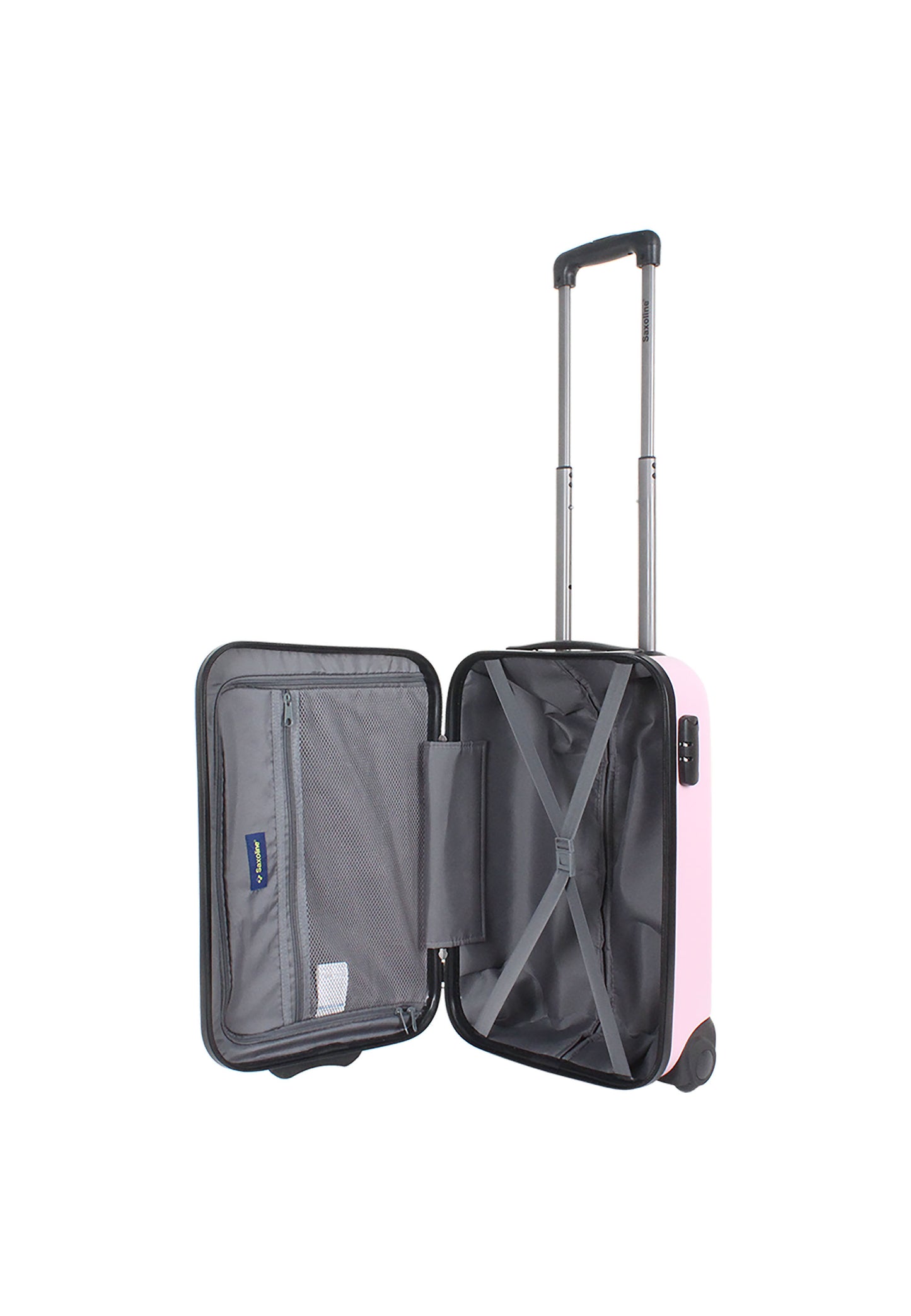 Valise rigide pour bagage à main Saxoline / Trolley / Valise de voyage - 55 cm (Petite) - Imprimé Roller Girl