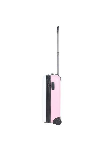 Valise rigide pour bagage à main Saxoline / Trolley / Valise de voyage - 55 cm (Petite) - Imprimé Roller Girl