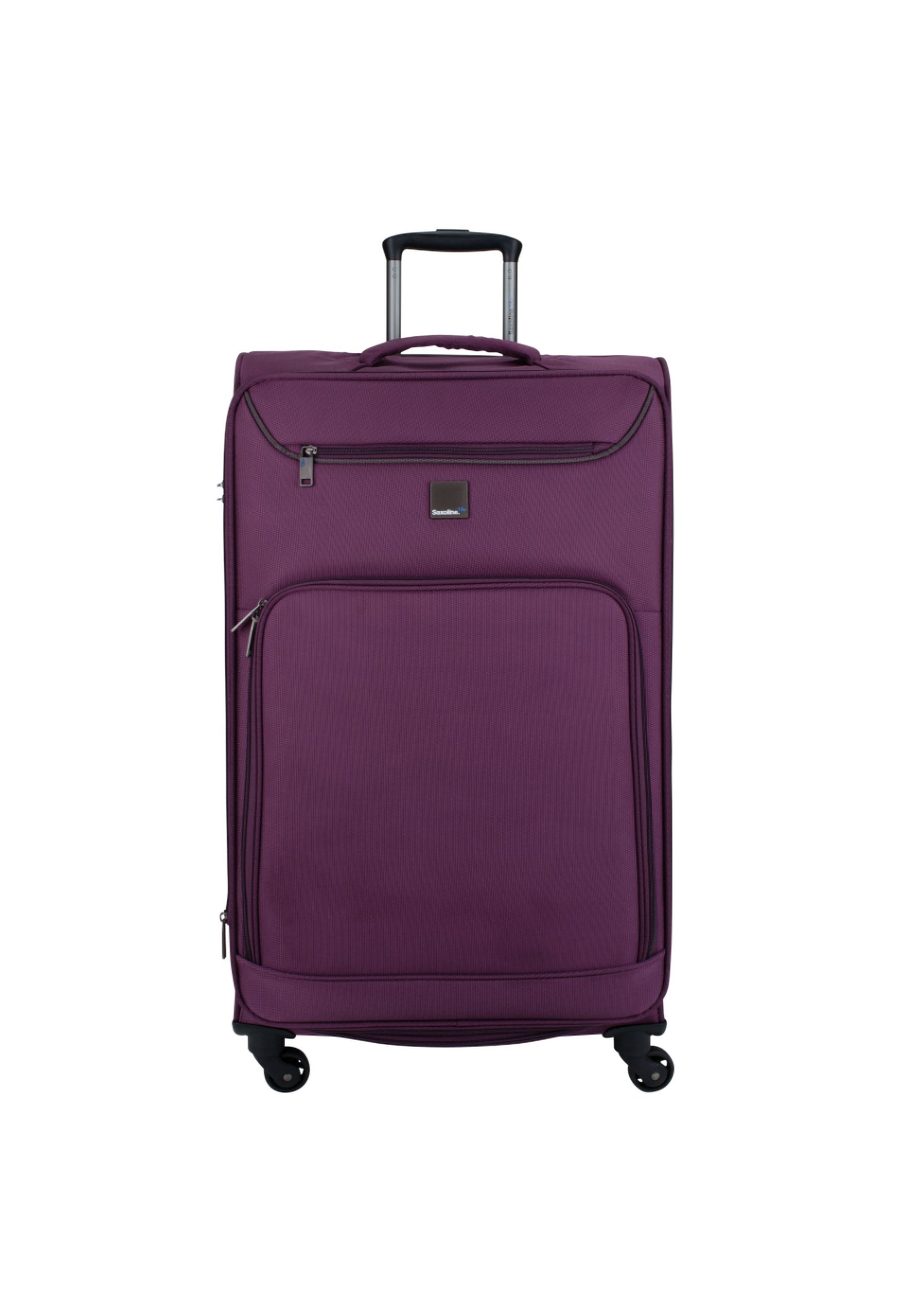 Saxoline Blue Zachte Koffer / Trolley / Reiskoffer - 78 cm (Large) - Alpine - Aubergine