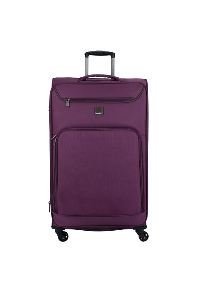 Saxoline Blue Valise souple / Trolley / bagage de voyage - 78 cm (Large) - Alpine - Aubergine