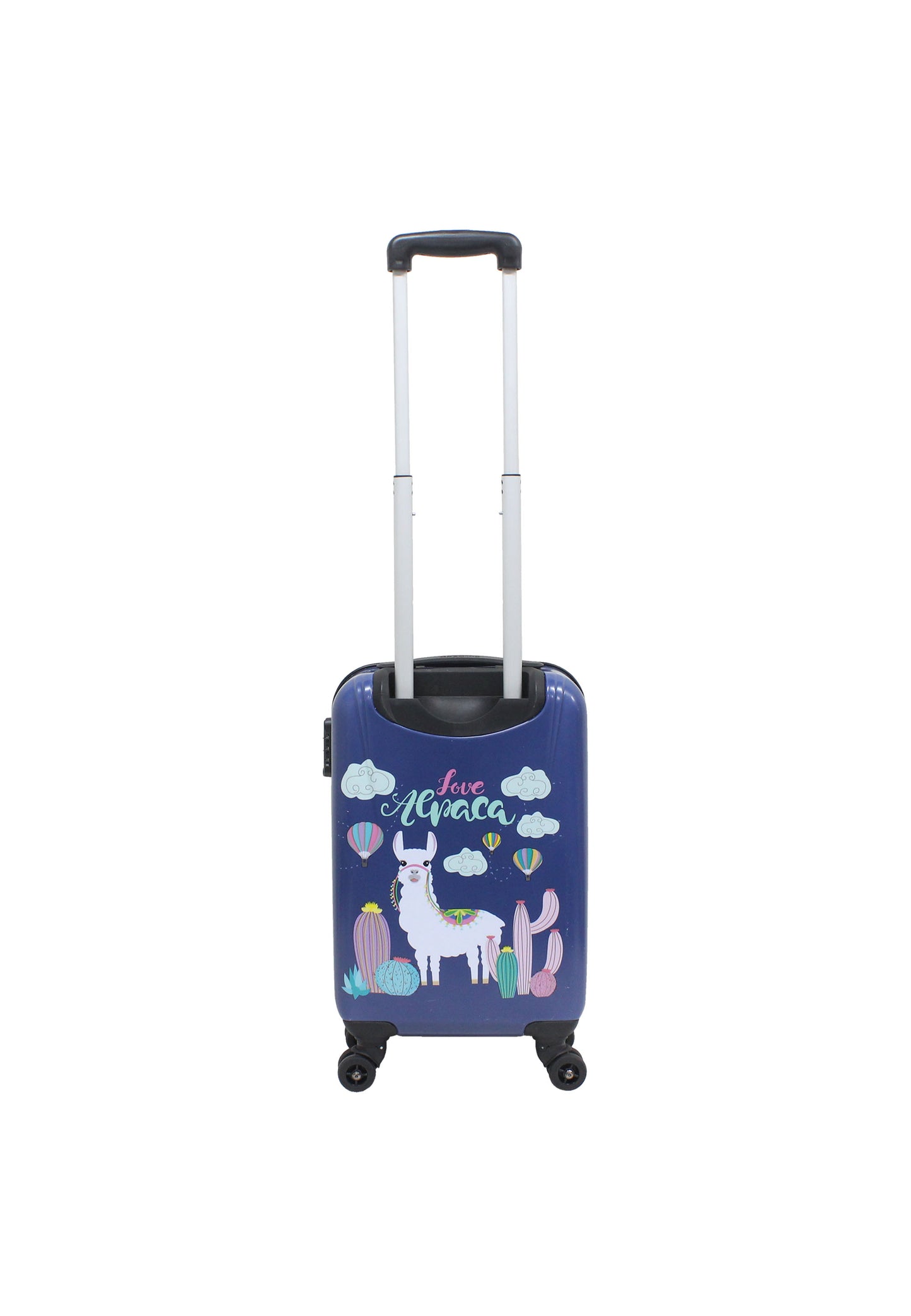 Saxoline Handbagage Harde Koffer / Trolley / Reiskoffer - 55cm (Small) - Lama Print