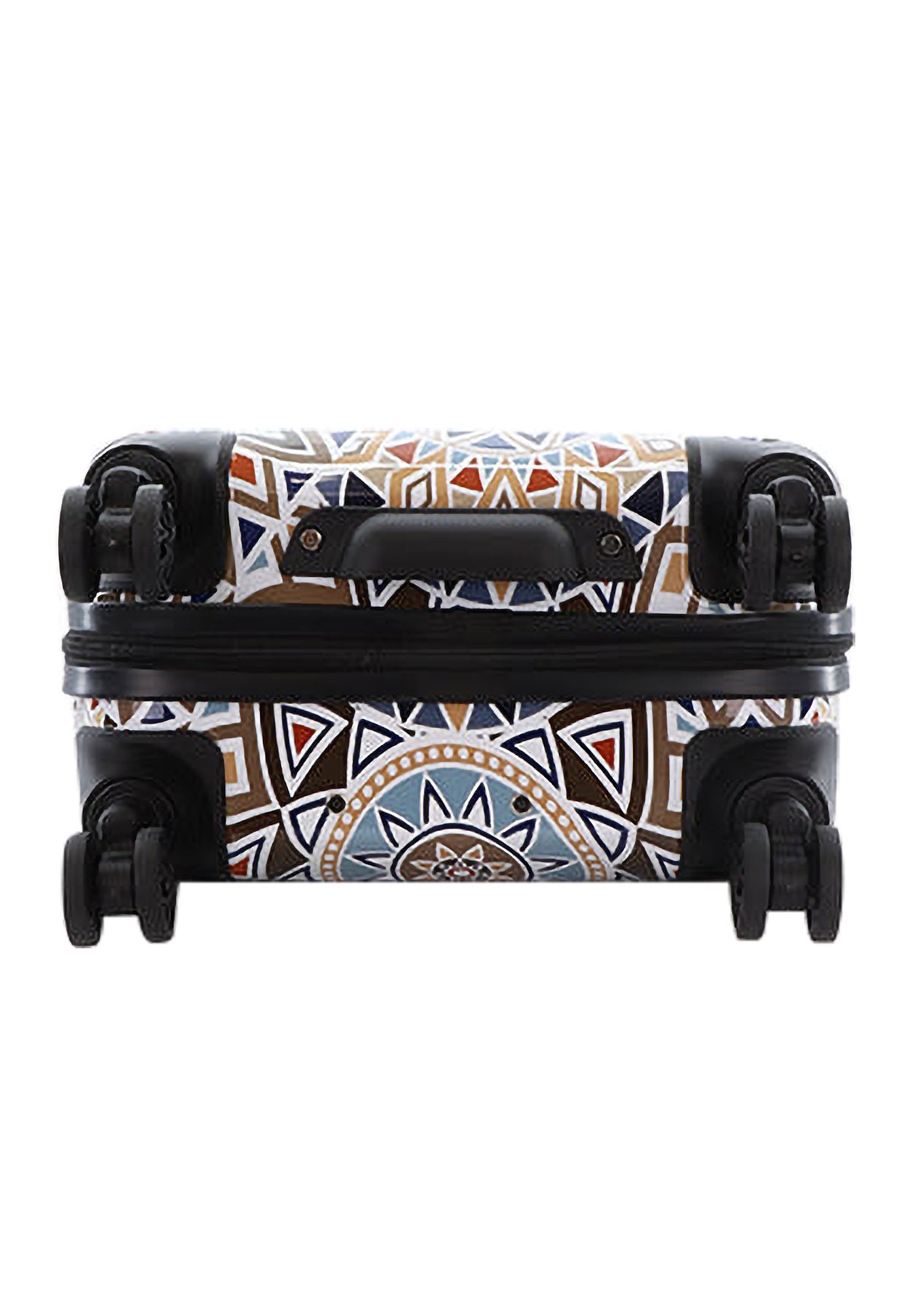 Saxoline Handbagage Harde Koffer / Trolley / Reiskoffer - 55cm (Small) - Mosaic Culture Print