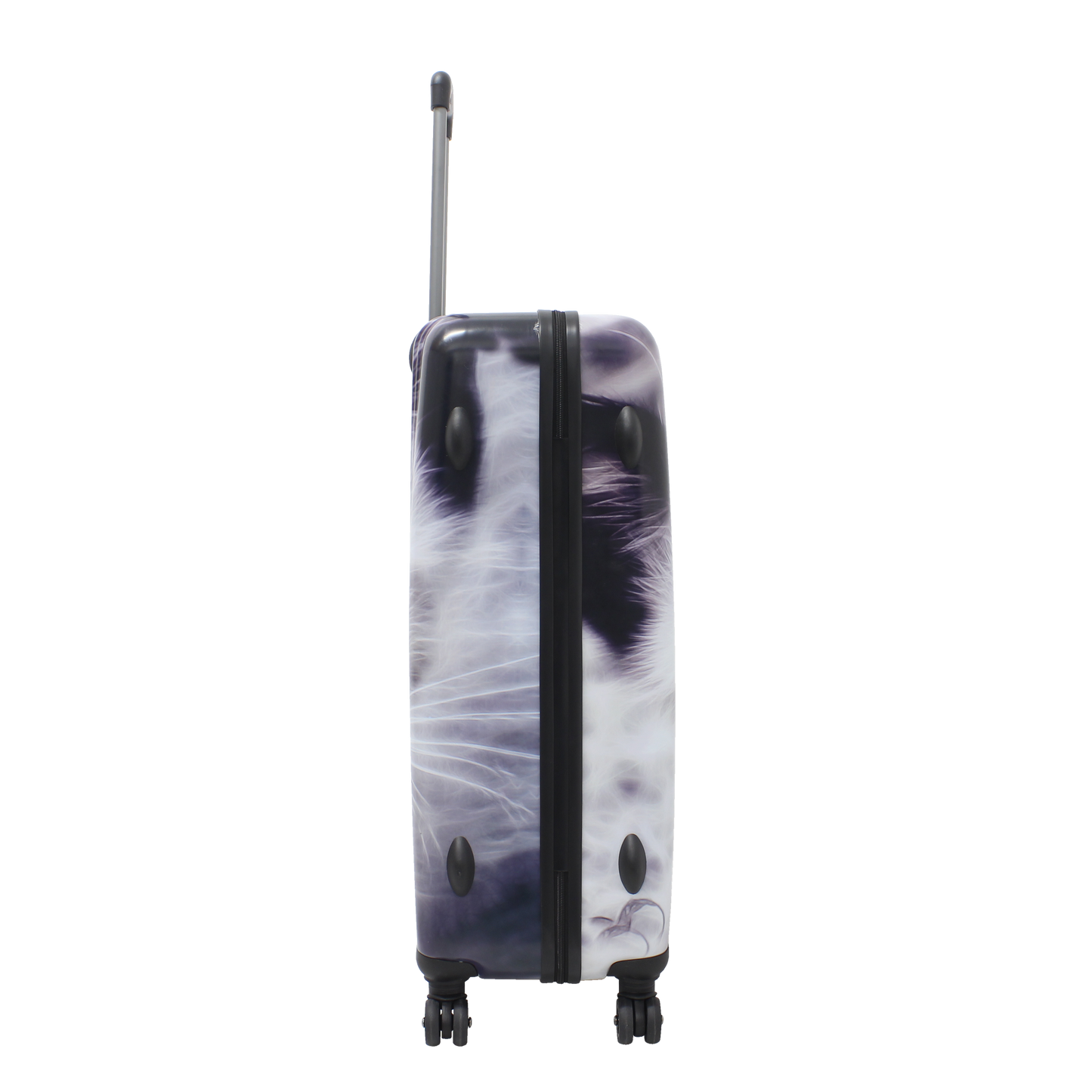 Saxoline Harde Kofferset 3-Delig / Reiskofferset / Trolleyset - White Cat Print