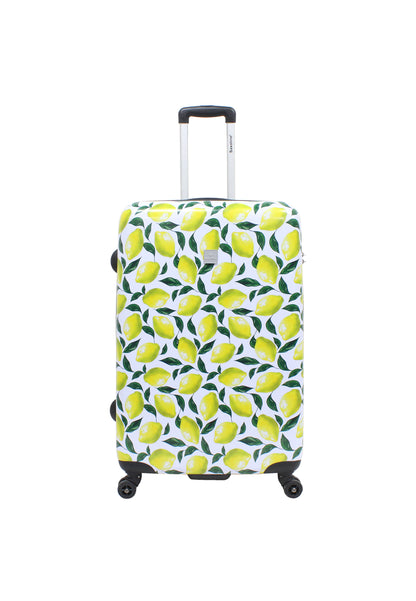 Saxoline Hard Case / Trolley / Travel Case - 77 cm (Large) - Imprimé Citron