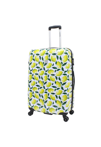 Saxoline Hard Case / Trolley / Travel Case - 77 cm (Large) - Imprimé Citron