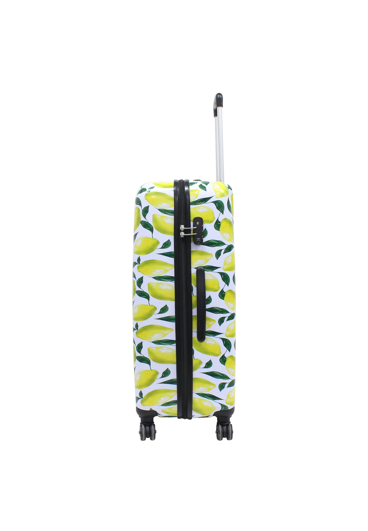 Saxoline Hard Case / Trolley / Travel Case - 77 cm (Large) - Imprimé Citron