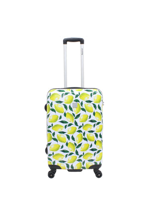 Saxoline Hard Case / Trolley / Travel Case - 67 cm (Moyen) - Imprimé Citron