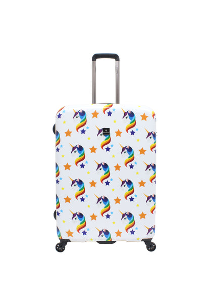 Saxoline Hard Case / Trolley / Travel Case - 76 cm (Large) - Imprimé Licorne