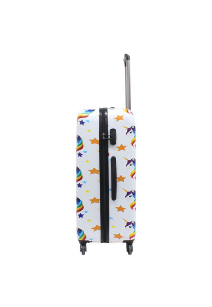 Saxoline Hard Case / Trolley / Travel Case - 76 cm (Large) - Imprimé Licorne