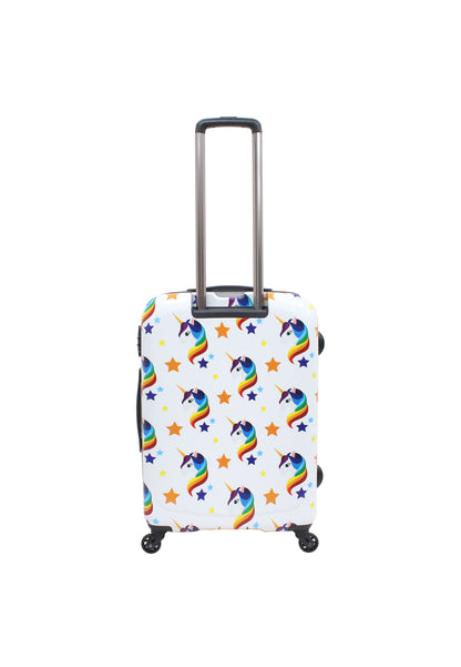 Saxoline Hard Case / Trolley / Travel Case - 66 cm (Moyen) - Imprimé Licorne