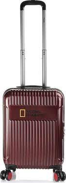 National Geographic Harde Kofferset 3-Delig / Reiskofferset / Trolleyset - Transit - Rood