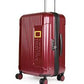 National Geographic Harde Koffer / Trolley / Reiskoffer - 77 cm (Large) - Canyon - Burgundy