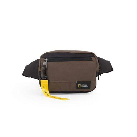 National Geographic Heuptasje / Crossbodytas / Festivaltasje - Natural - Khaki