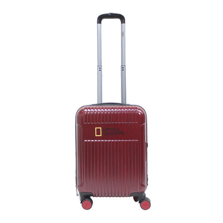 National Geographic Handbagage Harde Koffer / Trolley / Reiskoffer - 55 cm (Small) - Transit - Rood