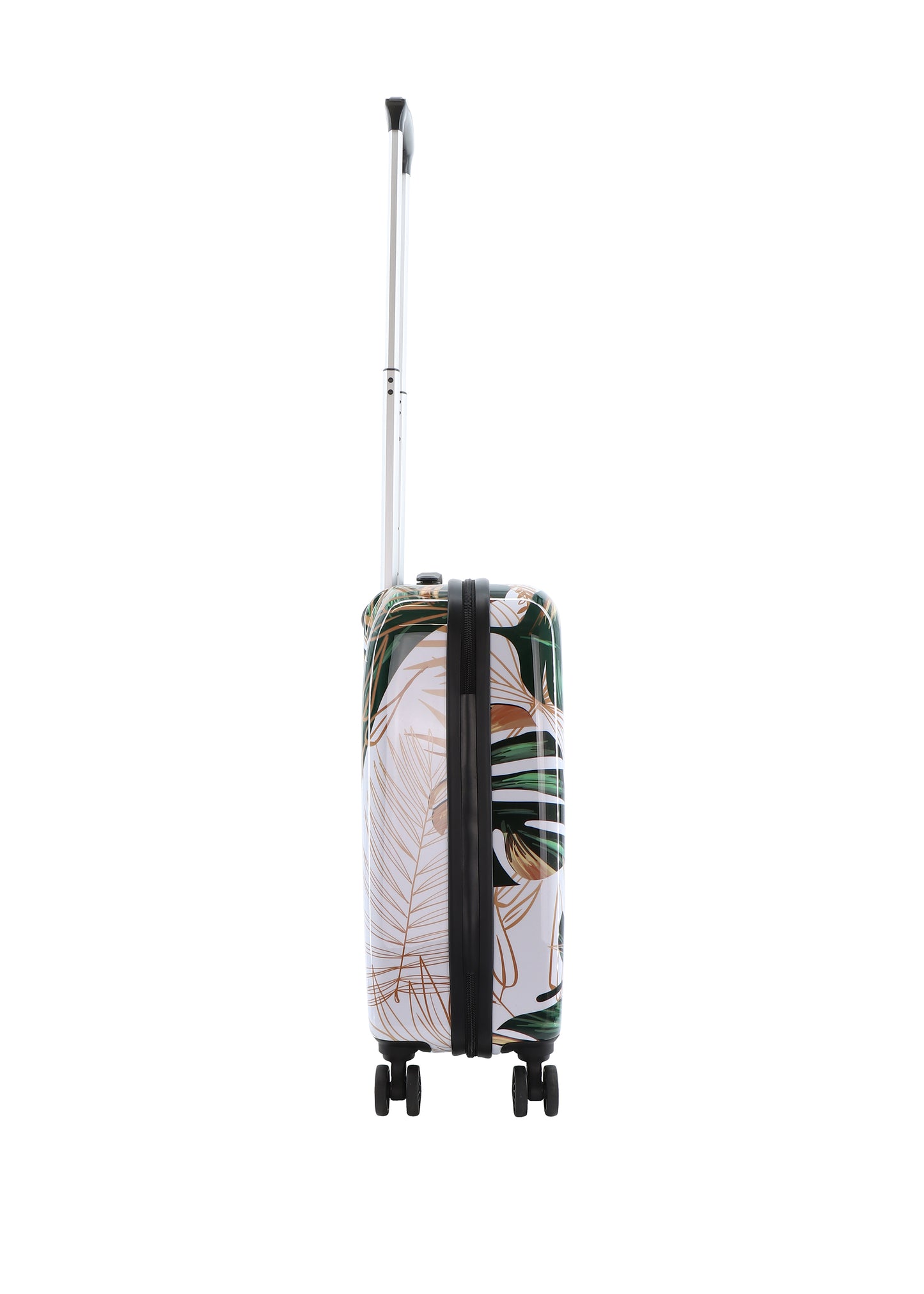 Saxoline Handbagage Harde Koffer / Trolley / Reiskoffer - 55cm (Small) - Virgin Forest Print