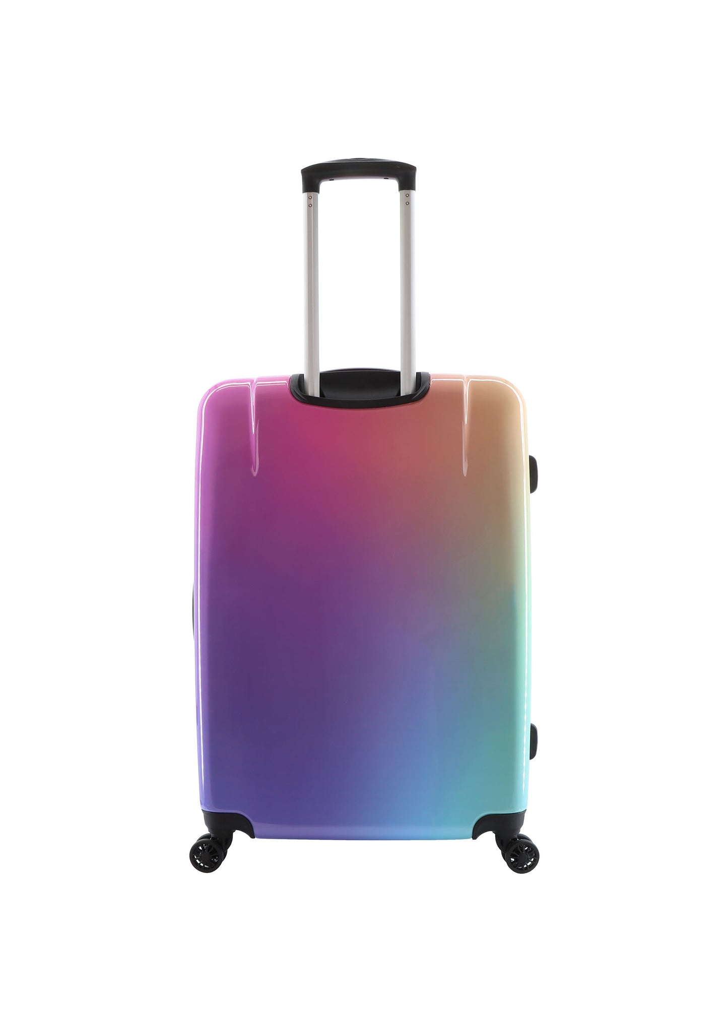 Saxoline - Achterkant Rainbow Print hard reiskoffer | luggage4u.be