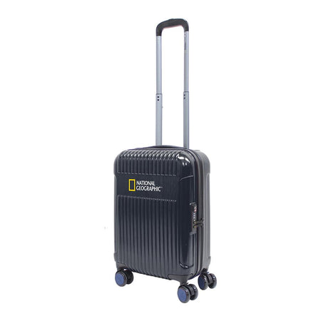 National Geographic Handbagage Harde Koffer / Trolley / Reiskoffer - 55 cm (Small) - Transit - Marine Blauw