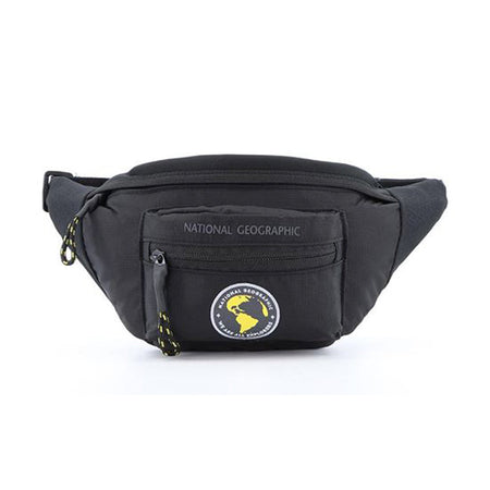 National Geographic Heuptasje / Crossbodytas / Festivaltasje - New Explorer - Zwart