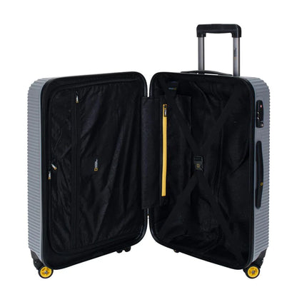 National Geographic Hard Case / Trolley / Travel Case - 76 cm (Large) - Étranger - Argent