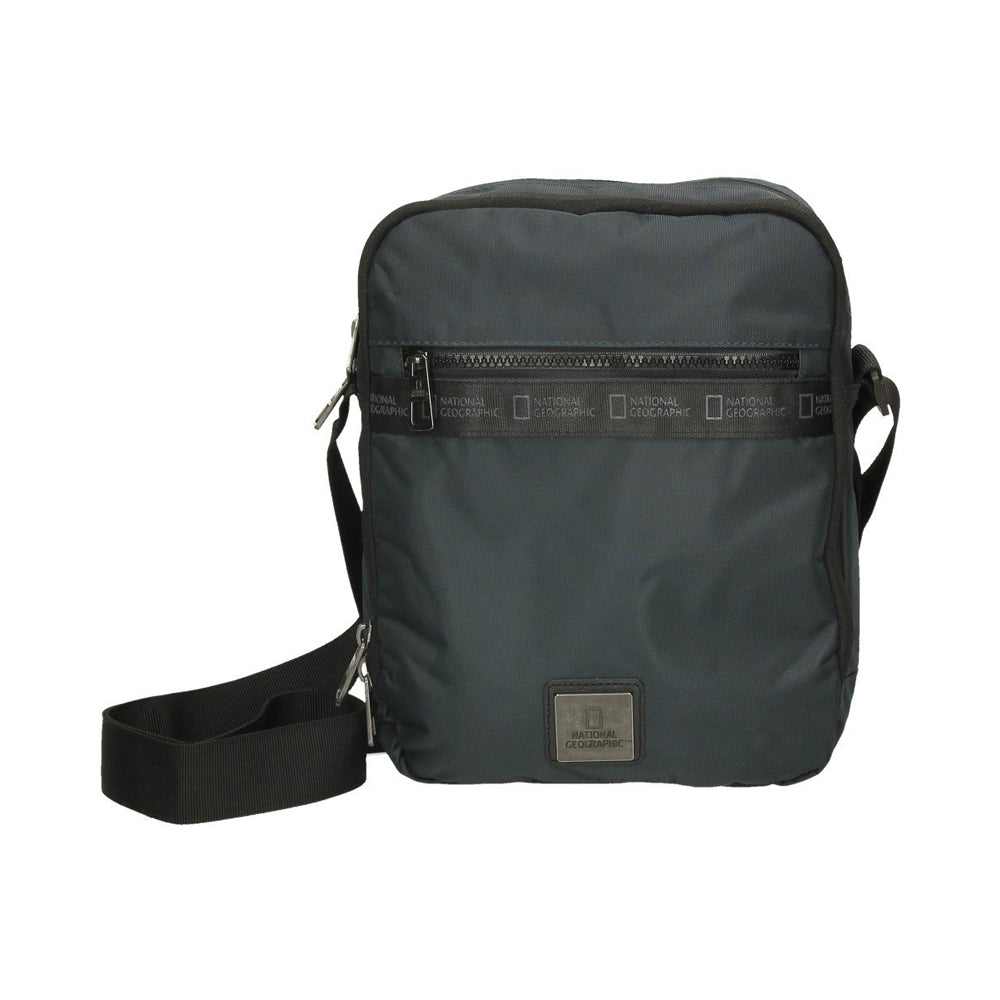 National Geographic N-Generatoin - Voorkant Marine Blauw schoudertas | luggage4u.be
