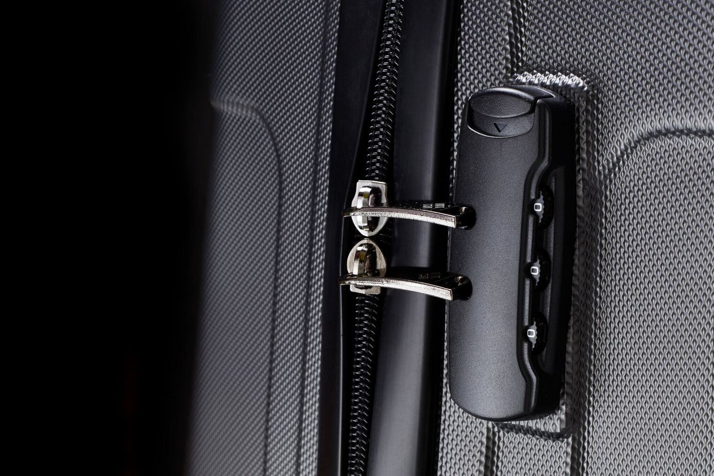 Saxoline Matrix M - TSA-Slot Aanzicht Antraciet ABS hard reiskoffer | luggage4u.be