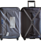 Saxoline Matrix M - Binnenkant Antraciet ABS hard reiskoffer | luggage4u.be
