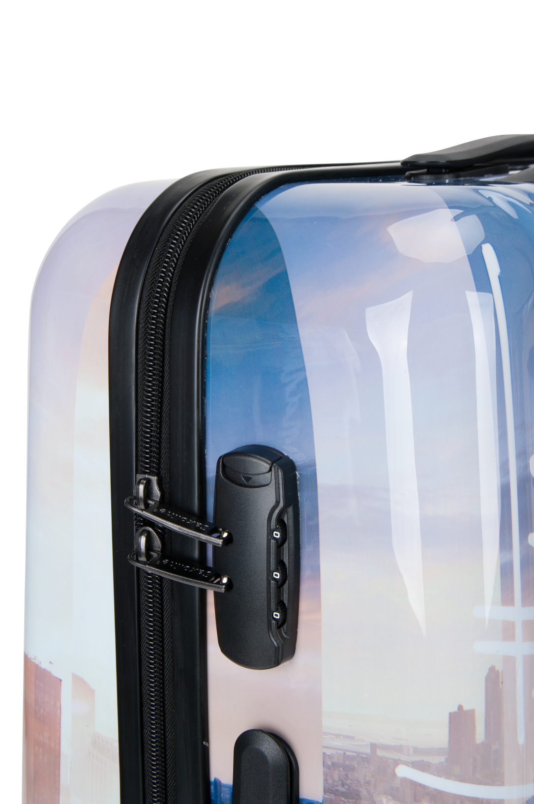 Saxoline - TSA-Slot Manhattan Print hard reiskoffer | luggage4u.be