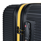 National Geographic Abroad M - TSA-Slot Aanzicht Zwart hard reiskoffer | luggage4u.be