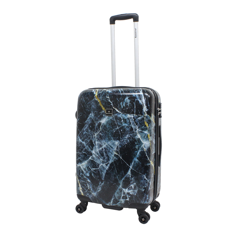 Saxoline Marmer M - Voorkant hard reiskoffer | luggage4u.be