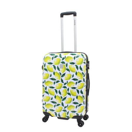 Saxoline Harde Koffer / Trolley / Reiskoffer - 67 cm (Medium) - Lemon Print