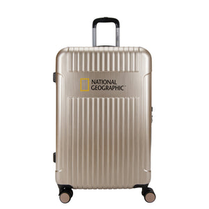 National Geographic Harde Koffer / Trolley / Reiskoffer - 76.5 cm (Large) - Transit - Champagne