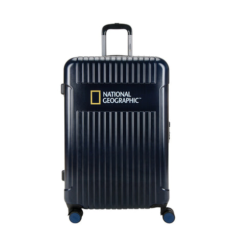 National Geographic Harde Koffer / Trolley / Reiskoffer - 76.5 cm (Large) - Transit - Blauw