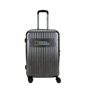 National Geographic Harde Koffer / Trolley / Reiskoffer - 67 cm (Medium) - Transit - Zwart