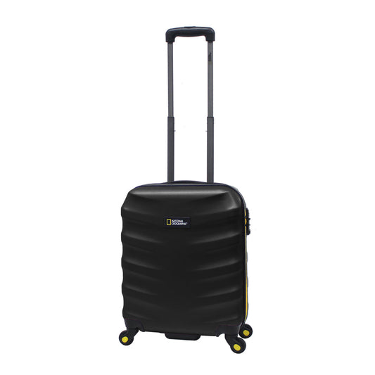 National Geographic Handbagage Harde Koffer / Trolley / Reiskoffer - 54 cm (Small) - Arete - Zwart